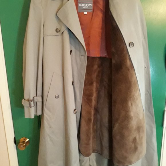 Trench Coat Men's Oakton Ltd Classic Trenchcoat - Picture 3 of 12